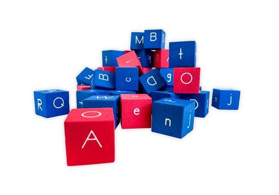 Soft Alphabet Dice Set