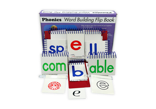 Phonics Word Building Flip Book