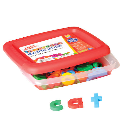 Multicolor Lowercase AlphaMagnets®, Set of 42