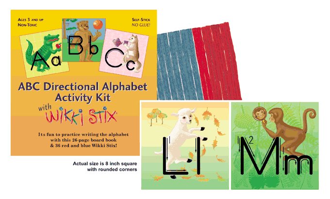 Wikki Stix® Directional Alphabet Book