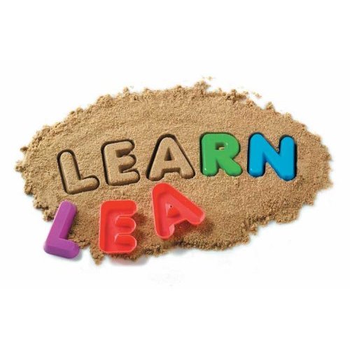 Alphabet Sand Molds, Uppercase
