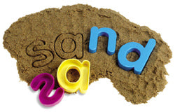 Alphabet Sand Molds, Lowercase