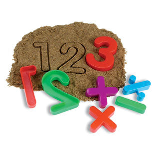 Numbers/Symbols Sand Molds – Resources for Reading