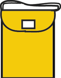 Big Book Size Economy Book Bag