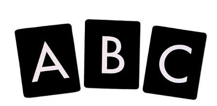 Tactile Letters, Uppercase