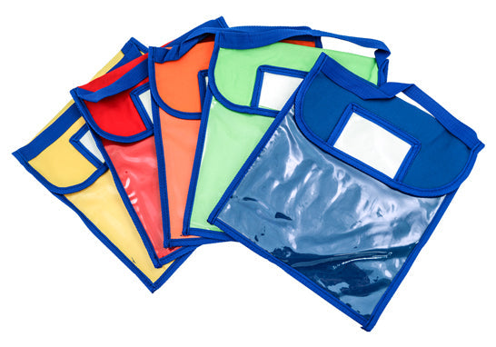 Transparent Front Send-Home Book Bags