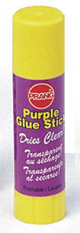 Glue Stick, tinted-dries-clear, .28oz