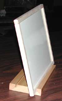 Wooden Lapboard Display Stand